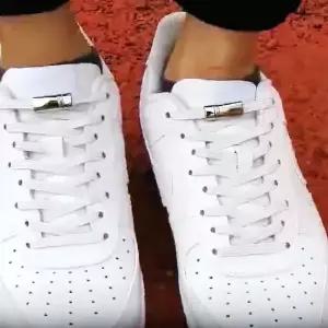 고무 매듭없는 운동화끈 흰색 밴딩끈 고무줄 탄성 안풀리는