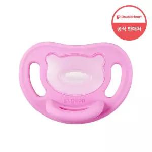 더블하트 소프트버디 노리개젖꼭지 핑크(L_6개월)