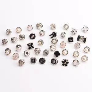 [룽스]브로치 옷핀 옷고정 매너단추 10P DD-10910