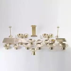 고품질 유기 유광 제기세트 유광식기세트 제사용품 전통제기용품 (WFKHEYI)