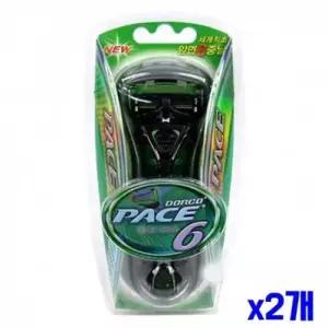 WL 6중날 도루코 페이스6 면도기 x2개 WFLPRSY