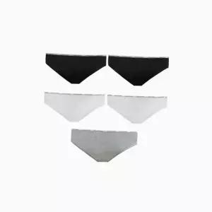 [Calvin Klein]UNDERWEAR CK 캘빈클라인 코튼 5팩 세트 비키니 여성 팬티 3개 색상 QP1094M-900 698407