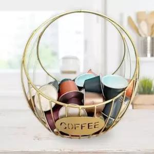 감성 커피 보관함 카페 캡슐 보관용기 카페용 소품 정리함 (WFKIMIV)