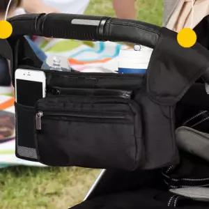 유모차 수납 백 다용도 걸이형 포켓 유모차 정리함 용품 보관 측면 이동가방 거치대 휴대폰 캐리어