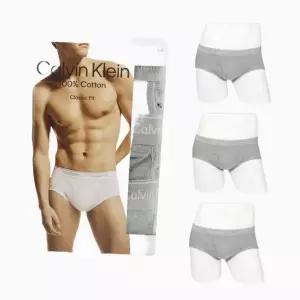 [Calvin Klein]UNDERWEAR CK 남성 언더웨어 코튼 클래식 브리프 3장세트 NB3999-020 697679