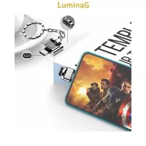 SD카드 리더기 미니 휴대용 마이크로 5핀 C타입 키링 고리 OTG