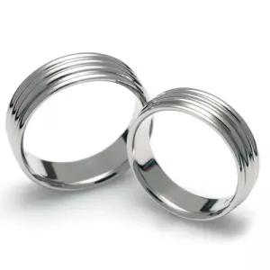 T-083 CO 티타늄 커플링 반지 이니셜무료 무료배송 맞춤제작 평생AS