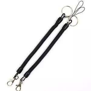 고품질 소품걸이 분실방지스프링줄 낚시 피탈방지끈 고리줄 (WFGTBS0)