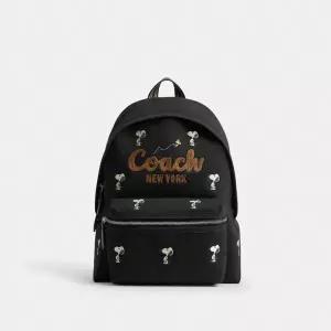 [코치][공식] 코치 X 피너츠 카고 백팩 CBF69 LHBLC