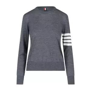 [톰브라운][명품] 톰 브라운 톰브라운 4바 메리노 울 니트 그레이 FKA280A Y1014 035