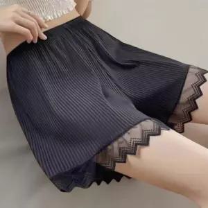 여성용 데일리 무지 레이스 속바지