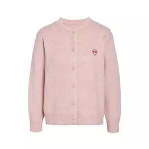 [JJ지고트](대구신세계)하트 자수 스티치넥 가디건 GRAN1CD411