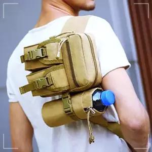 코디 패션 캐주얼 가방 힙쌕 여행 포캣 데일리 11HW84474C 블랙 황토