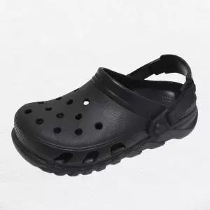 [크록스]듀엣 맥스2 클로그 샌들 슬리퍼 아쿠아슈즈 블랙 208776-001