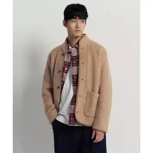 매장정품 빈폴 BEANPOLE MEN 플리스 버튼업 카디건 베이지 BC5941C33A 227404