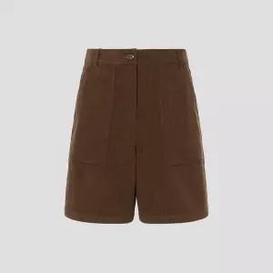 [백화점 정품] 빈폴 레이디스 츄잉 코듀로이 반바지 브라운 BF5925C41D