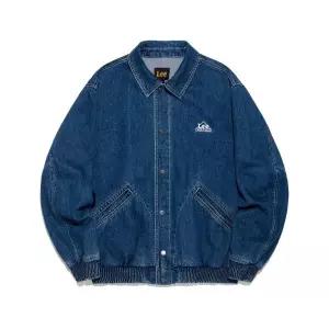 매장정품 리 LEE 바시티 데님 자켓 인디고 미듐 LE2501IJ32IM 141842