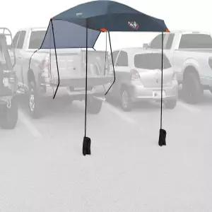 라이트라인 기어 유니버설 핏 트럭 테일게이트 휴대용 캐노피 텐트 9.5 x 6 8.5 피트 블루
