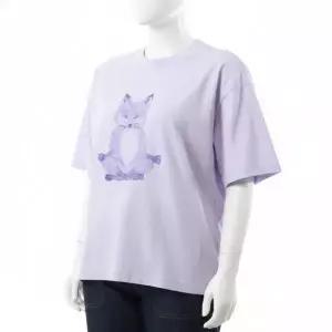 [메종키츠네]MAISON KITSUNE 25 YOGA FOX BOXY TEE-SHIRTOW00123KJ0008-0173 요가 폭스 박시 티셔츠 818988