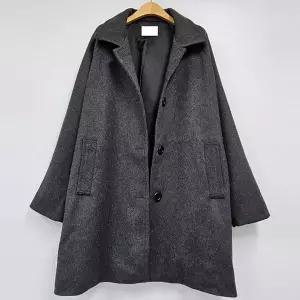 [하프클럽/아이우먼]아이우먼 래글런캐시미어하프코트 IRT448M601 빅사이즈