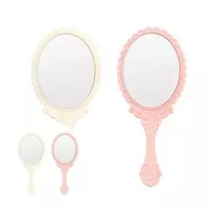 공주거울 손잡이 미용거울 공주손거울