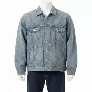 [발렌시아가]생산 BAL 다이애그널 올오버 오버사이즈 데님 자켓 773616 TPW53 4868 817946