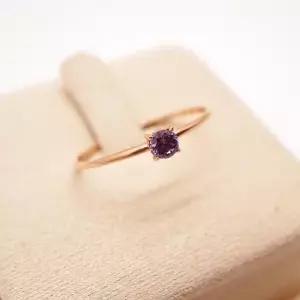 [오팔하우스] 14k 퍼플큐 큐빅 반지 OPDLR1293