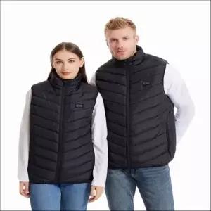 남성 여성 열선 내장 겨울 방한 패딩조끼 발열 보온