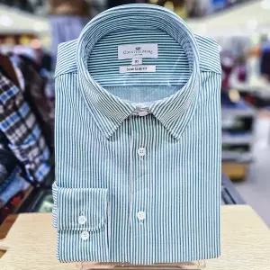 [AK분당점] [카운테스마라] 슬림핏 스냅버튼 남방 긴팔 와이셔츠 CDH3C23011E0