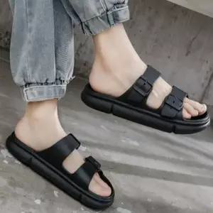 [하프클럽/]남녀 공용 여름 데일리 버클 조절 가벼운 EVA 슬리퍼