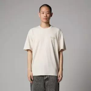 [국내 매장품] 디키즈 컴패니언 스크립트 티셔츠 Whitecap Gray 187636