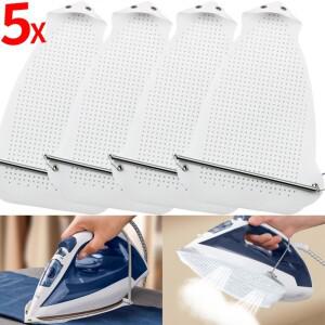 가정용 PTFE 철 신발 커버 흰색 비 스틱 단독 보호대 범용 맞는 내열성 지속 다림질 액세서리