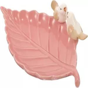 홈 파티 서빙 및 디스플레이용 솔루스트레 새 디저트 접시 세라믹 주얼리 트레이 장식용 스낵 8.66X5.9인치