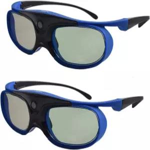 액티브 셔터 3D 안경 TV 프로젝터 영화 게임 RF TDGBT500A SSG5100GB와 호환되는 소니 엡손 도시바 샤프의