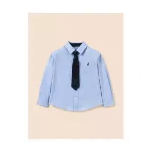 빈폴 키즈 옥스포드 셔츠  넥타이 세트 블루 (BI6164UE1P) 308016