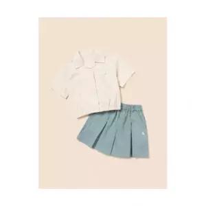 빈폴 키즈 여아 클래식 리넨 상하 세트 베이지 (BI5465G06A) 306803