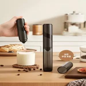 올원픽 밀크포머 우유거품기 거품기 스티머 수동 라떼