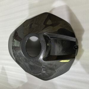 [호환품]바이크 오토바이 카본 페어링 오일 탱크 전체 연료 가스 커버 가드 보호 Yamaha YZF R1 2009 2010-