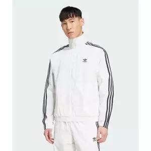 아디다스 ADIDAS 우븐 파이어버드 트랙탑 - 화이트:블랙 JY1328 261385