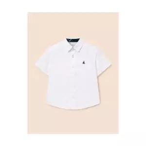 빈폴 키즈 옥스포드 반소매 셔츠 화이트 (BI5365UE11) 305576