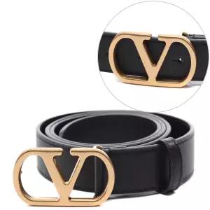 [롯데백화점]발렌티노 25FW 남성 브이로고 시그니처 벨트 7Y0T0SM3 IYR 0NO 25F