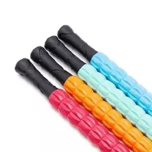 쌍문상회 5색상 헬스 테스 요가 마사지바 스트레칭 스틱 등마사지