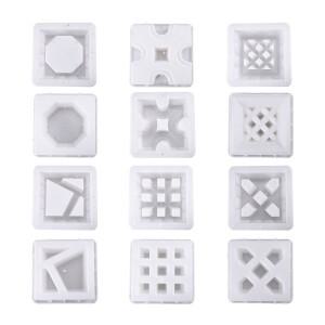 시멘트 앤틱 벽돌 몰드 정원 만들기 3D 콘크리트 플라스틱 포장 환기 칸막이