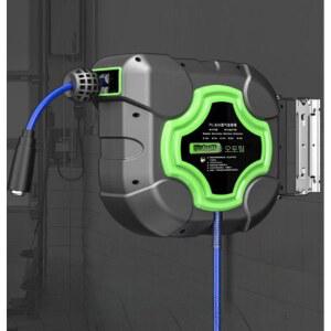 에어호스릴 콤프레셔 고압 에어 릴선 벽걸이 5x8 단층 오토릴 공기압 카센터 10m 파이프