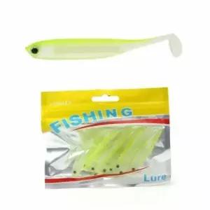 루어미끼세트 은빛비늘쉐드웜루어10p세트형광광어갈치웜미끼