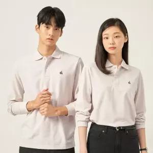 [백화점 정품] 빈폴 멘 [FW25]Essential 남녀공용 수피마코튼 피케 티셔츠 - 베이지 BC5741E01A LL