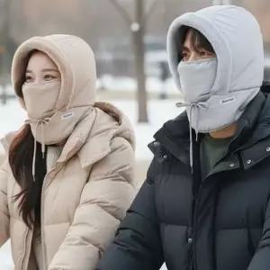 아크 후드 넥워머 Z90 겨울 방풍 보온 등산 스키 캠핑 낚시 귀덮개 마스크 목토시 방한용