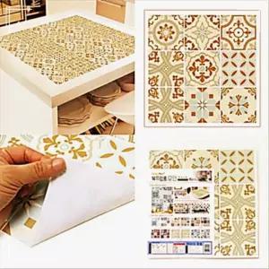 북유럽풍 엔틱 시트지 벽 타일 모던타일 스티커 주방 OWDC749A12