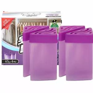 옷장 탈취제 65g 4개 라벤더 향기 제 정제 방취 탈취 스프레이 차엽 팩 자연 방향