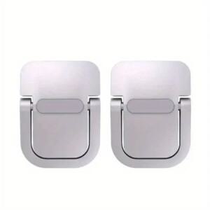 2개/세트 미니 소형 휴대용 노트북 스탠드 라이저 - 컴퓨터 키보드 데스크탑 높이 엘리베이터